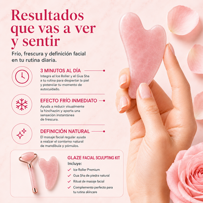 Kit Sculpt & Glow — Ice Roller + Gua Sha